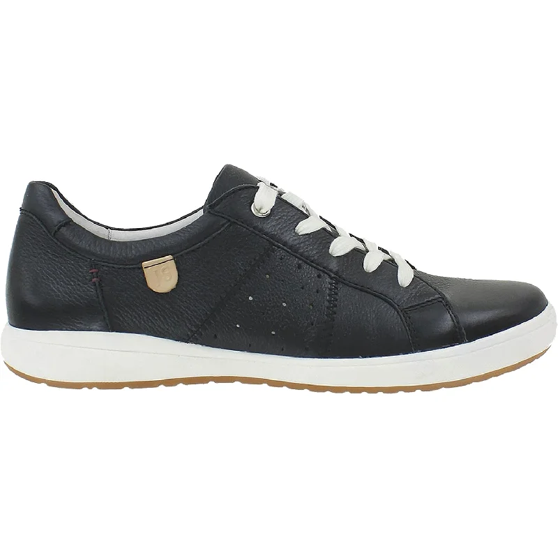 Subtle Casual Shoes-Casual shoes with padded comfort-Women's Josef Seibel Caren 01 Black Leather