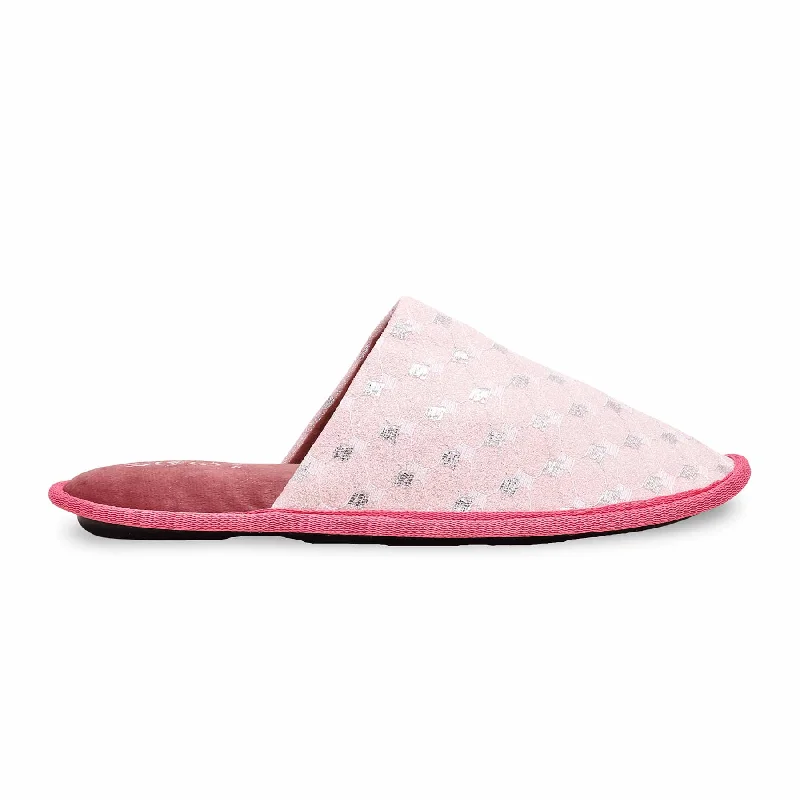 Slippers organic cotton-Slippers for indoor joy-Pink Warm Slipper WN3043