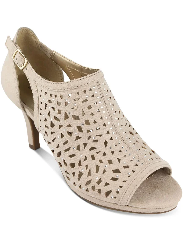 Sandals-for-driving-long-hoursSandals with Reliable Durability-Blayne Womens Microsuede Embellished Heels