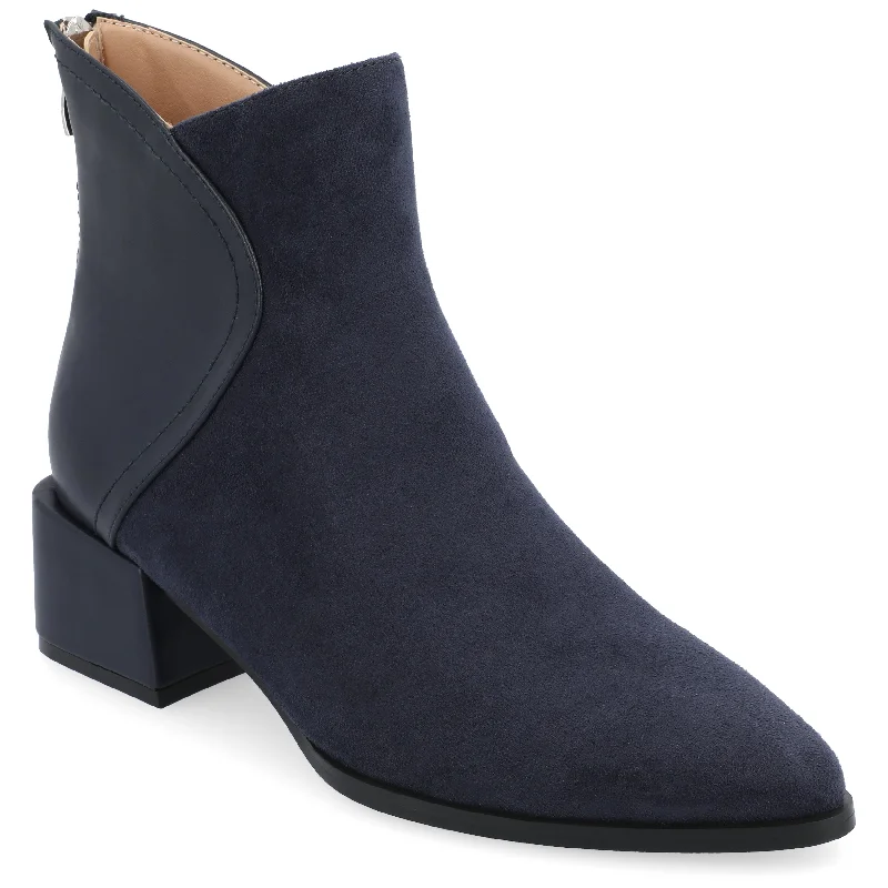 booties for dress-  Journee Collection Women's Tru Comfort Foam Wide Width Consuello Booties