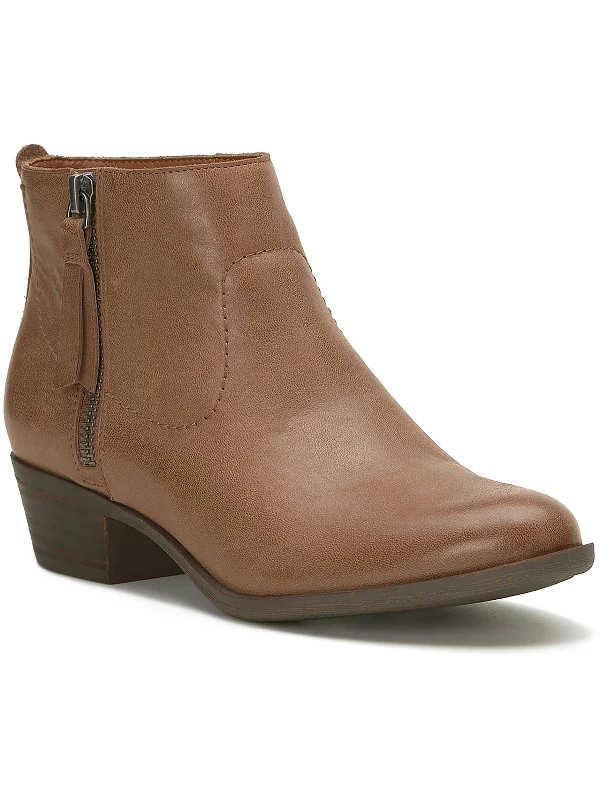 Handcrafted Ankle Boots-Blandre Womens Leather Booties Ankle Boots