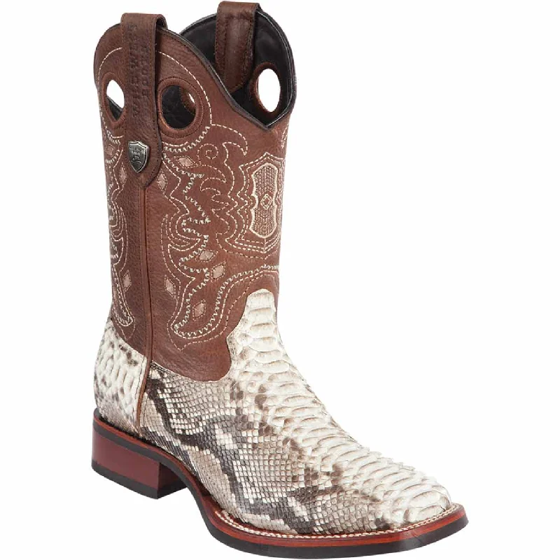 Men's Wild West Python Ranch Toe Boot 282557