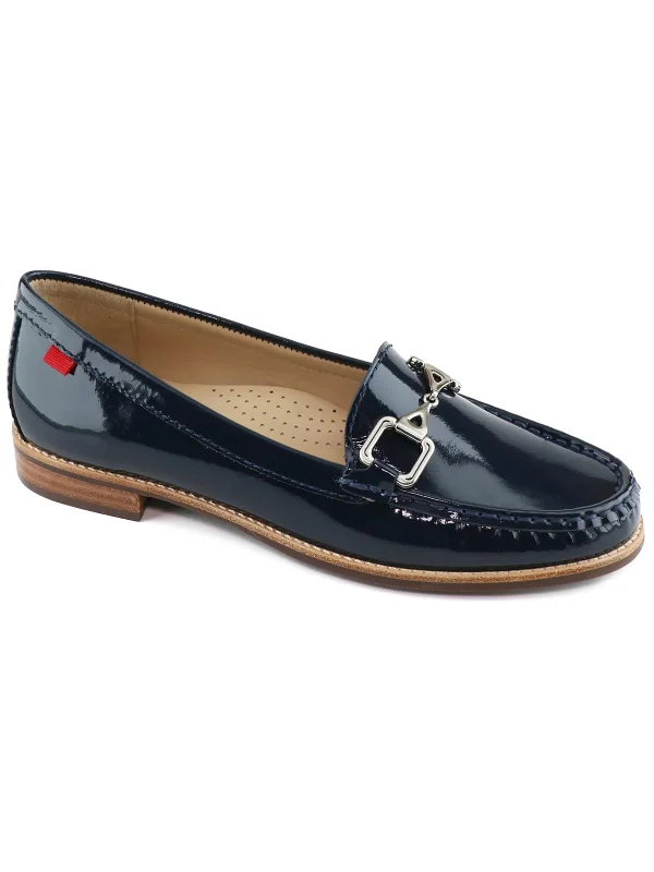 Loafers thrift steal-Loafers for chic patterns-Park Ave Womens Leather Slip On Loafers