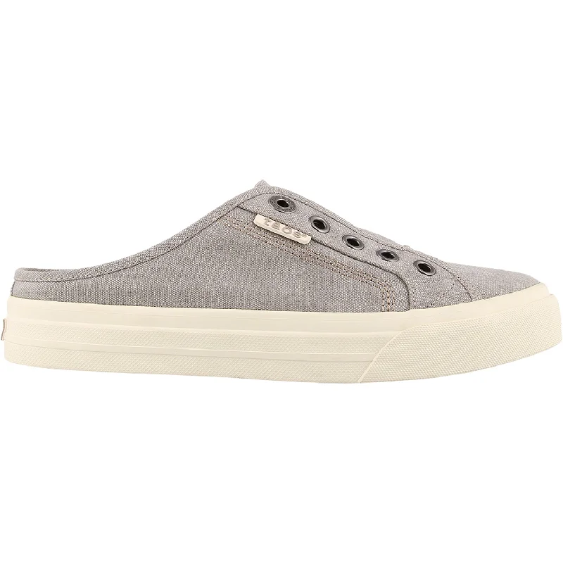 Alive Casual Shoes-Casual shoes with casual style-Women's Taos EZ Soul Grey Wash Canvas