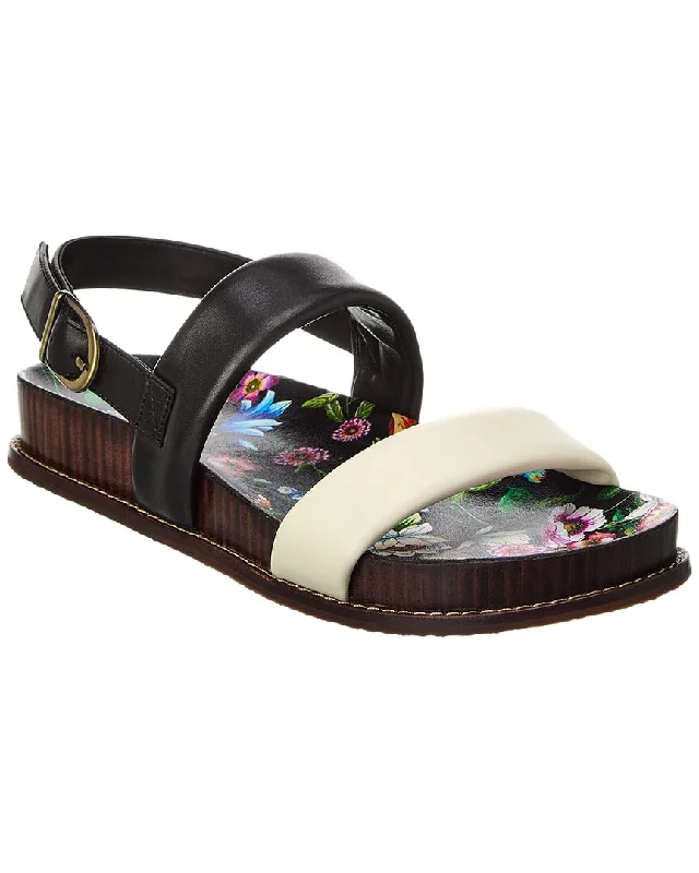 Sandals-for-sensitive-feetSandals with High Comfort-Johnny Was Double Band Leather Sandal