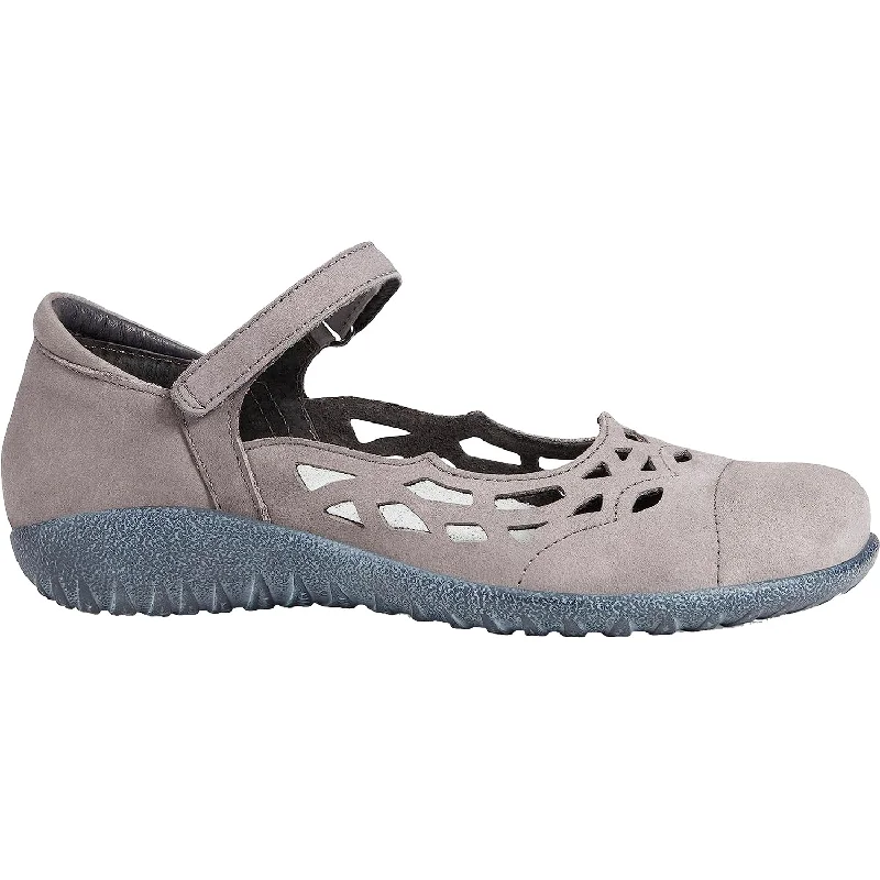 Windy Casual Shoes-Casual shoes with soft design-Women's Naot Agathis Smoke Grey Nubuck