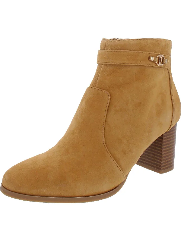 Cruelty-Free Ankle Boots-Palomaa Womens Leather Heel Ankle Boots