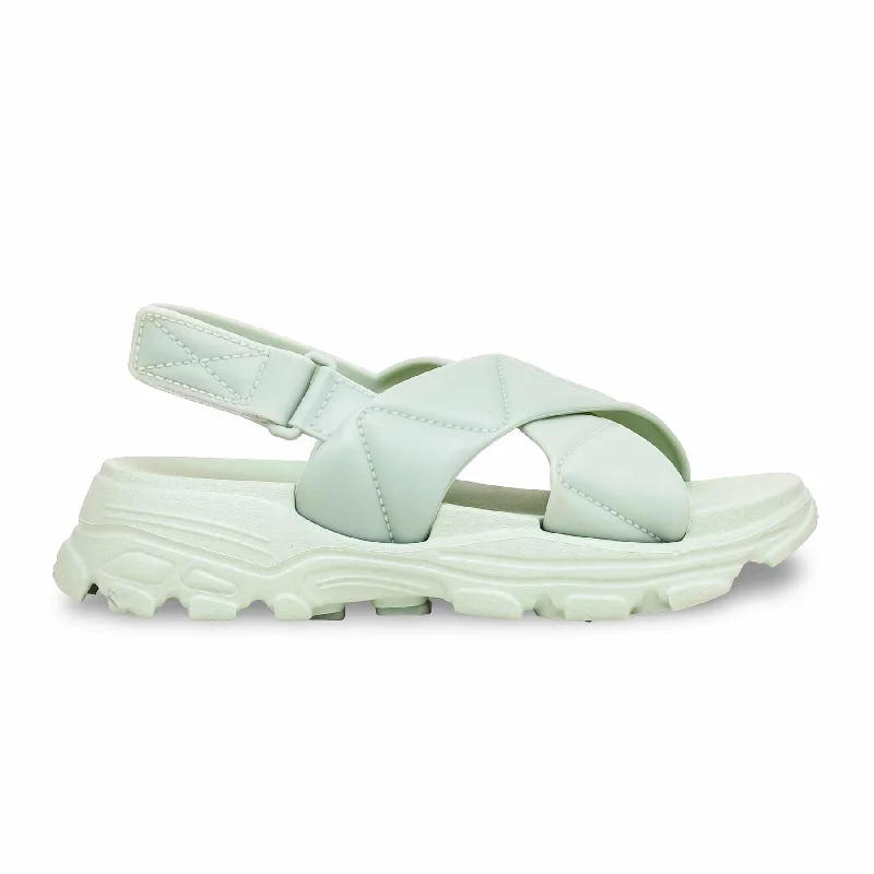 Slippers housewarming-Slippers for rainy naps-Aqua Green Casual Slipper CL9305