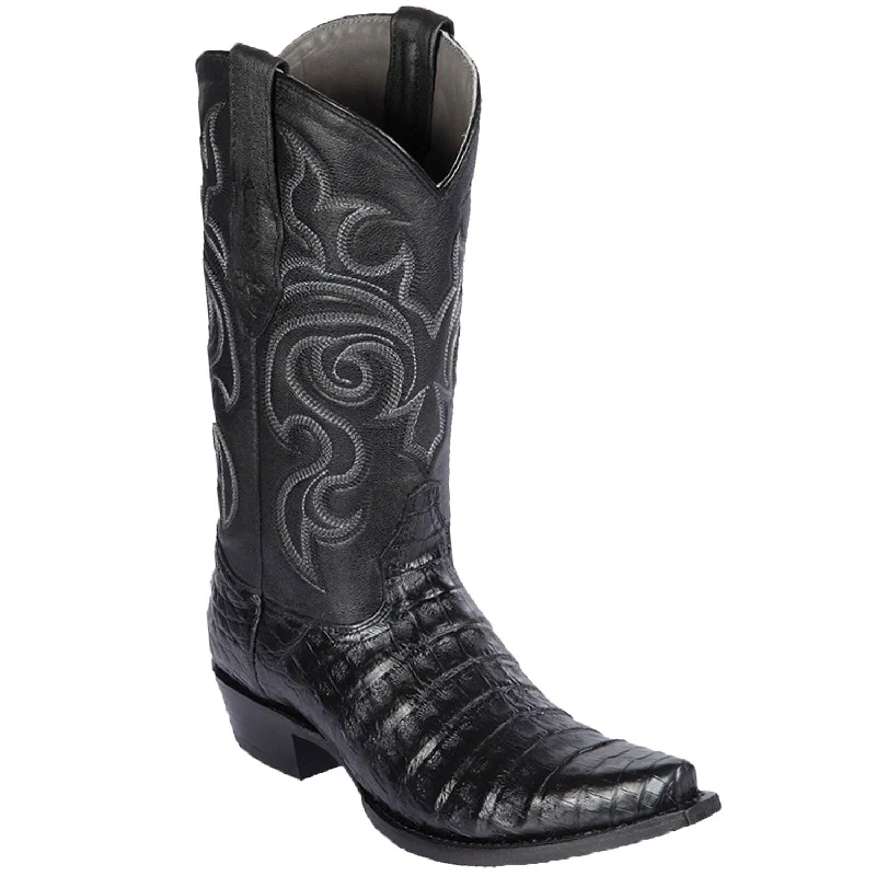 Men's Los Altos Caiman Belly Snip Toe Boots 9482