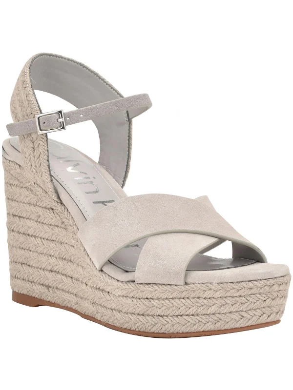 Sandals-for-flight-attendantsSandals with Enhanced Style-Elory Womens Suede Slingback Espadrilles