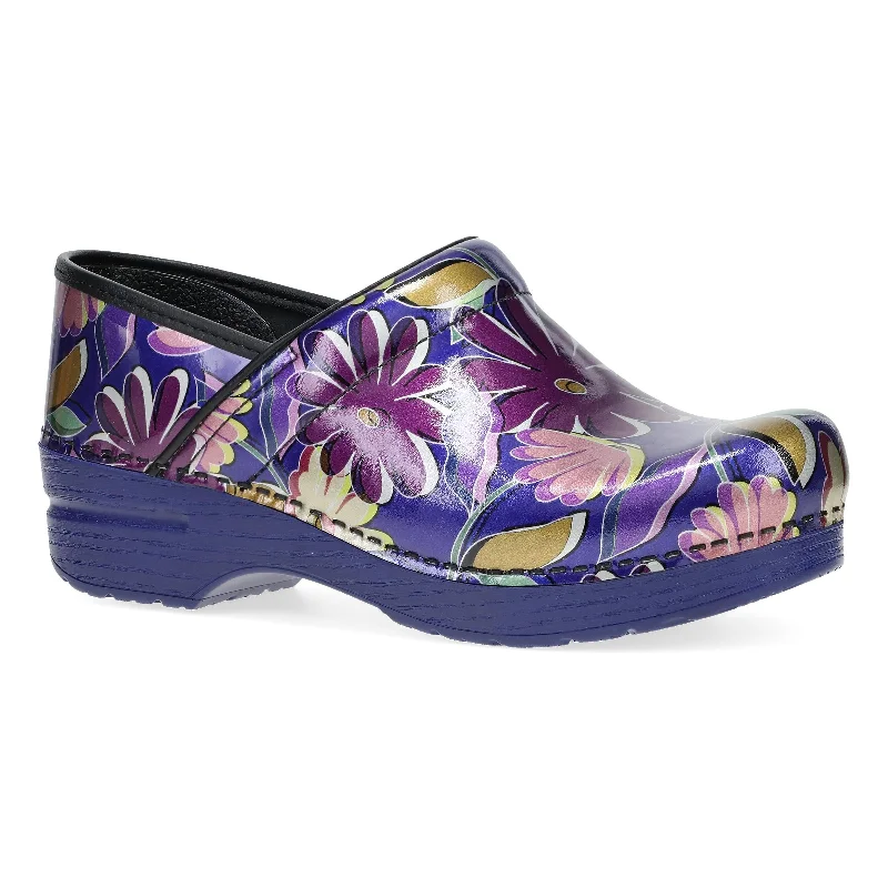 Professional Indigo Floral Patent