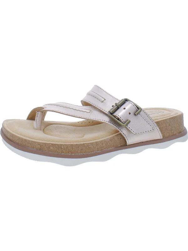 Sandals-for-party-hostsSandals for Active Comfort-Brynn Madi Womens Buckle Cushioned Footbed Slide Sandals