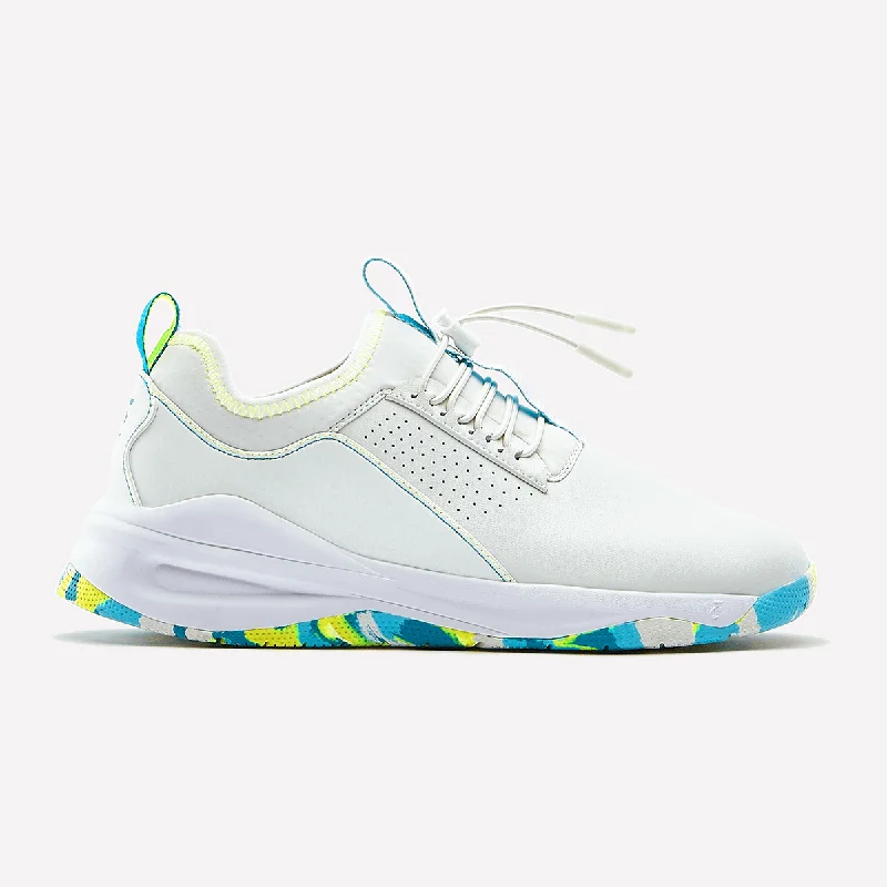 Men's Classic - White / Aquatic Pop