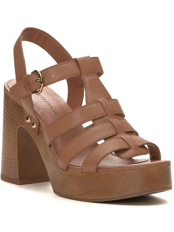 Sandals-for-runnersSandals with Enhanced Style-Imana Womens Leather Ankle Strap Platform Sandals