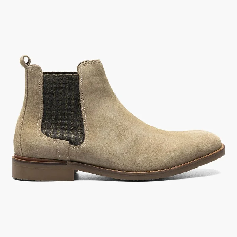 Stacy Adams GABRIEL Sand Plain Toe Chelsea Boots