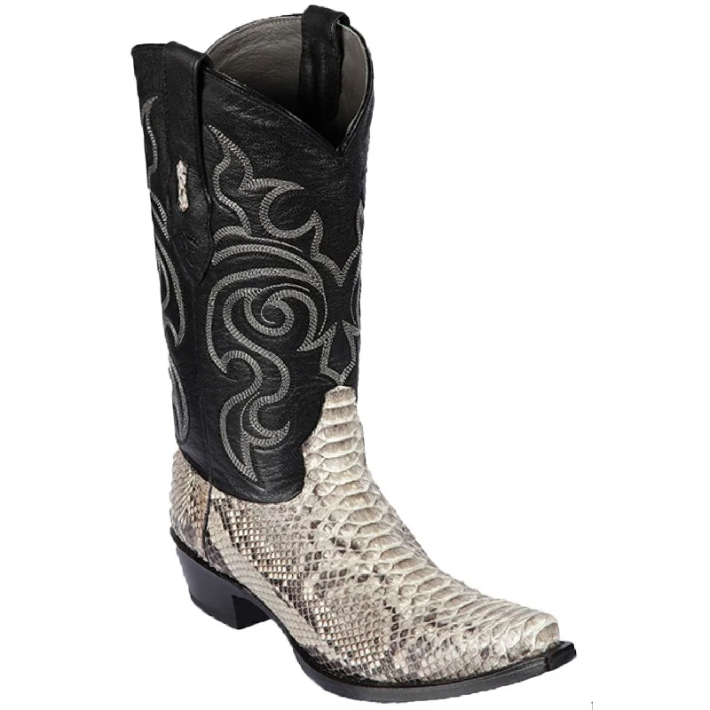 Men's Los Altos Original Python Snip Toe Boots 9457