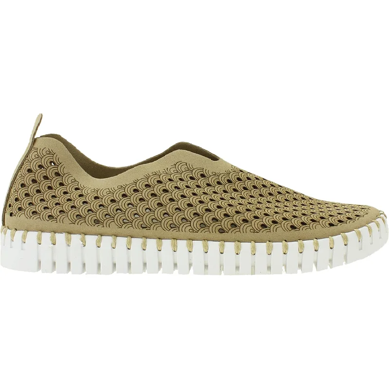 Sunny Casual Shoes-Casual shoes with cool comfort-Women's Ilse Jacobsen Tulip 139 Latte Synthetic