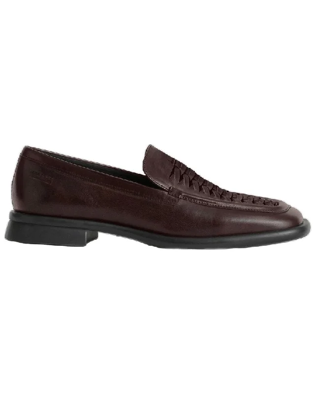 Loafers recycled material-Loafers with perforated design-Vagabond Shoemakers Brittie Leather Loafer