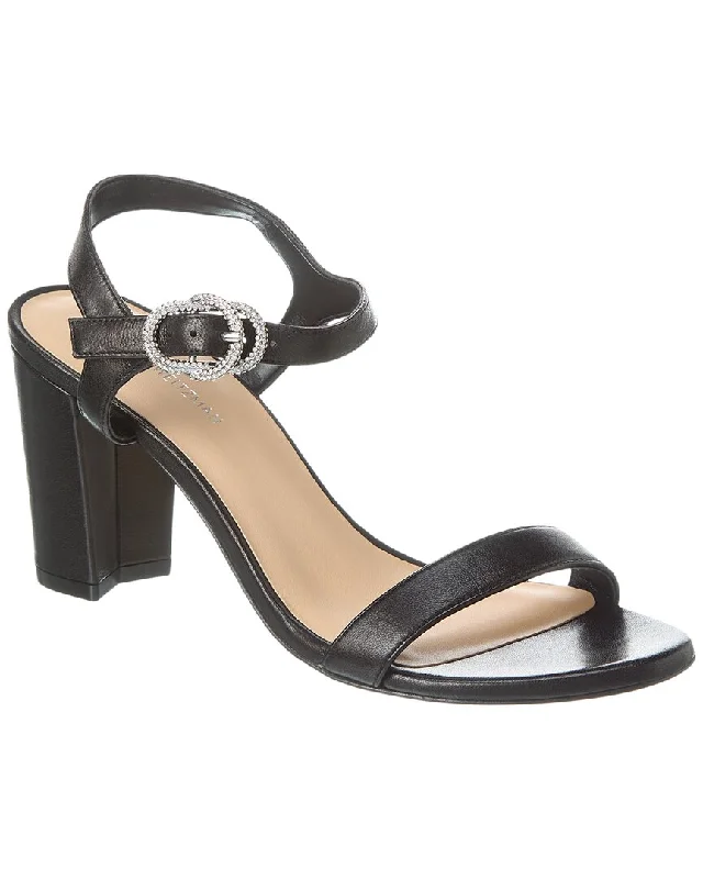 Sandals-for-go-gettersSandals with Minimalist Design-Stuart Weitzman Crystal 75 Leather Block Sandal