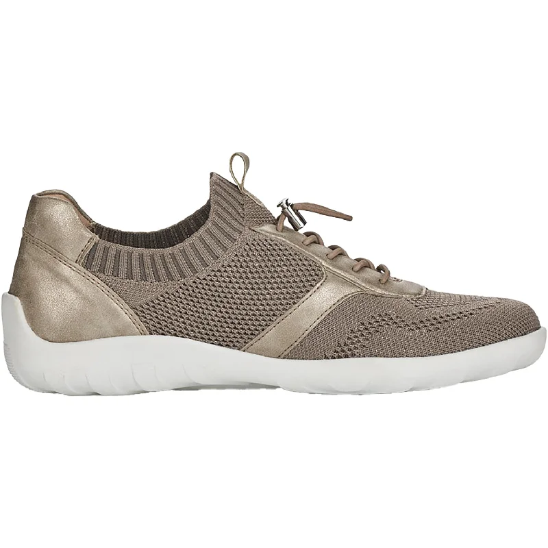 Odor-Resistant Casual Shoes-Casual shoes with summer design-Women's Remonte R3511-64 Liv 11 Fango-Spark/Pearl Mesh