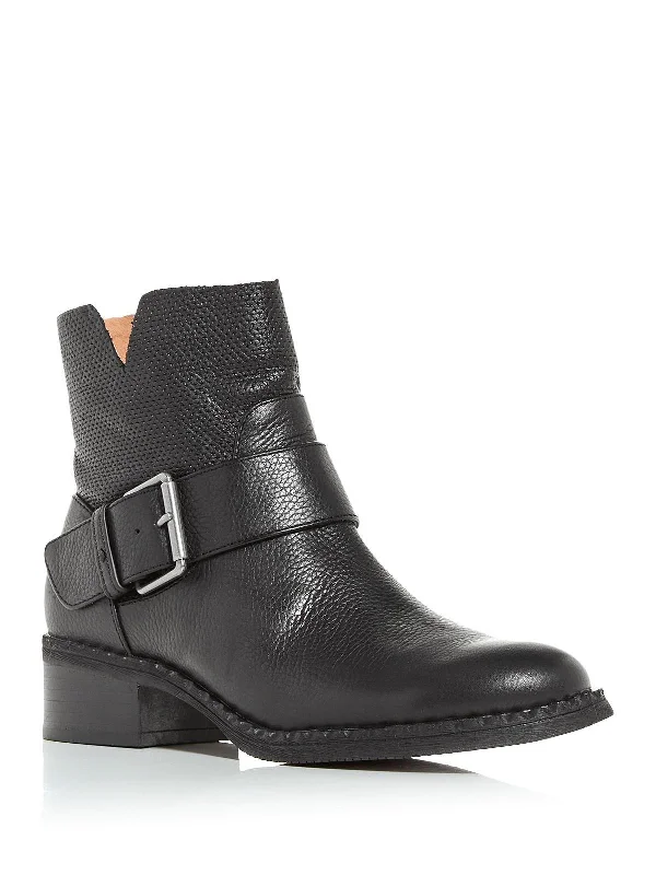 booties for icy weather-  Best Slit Moto 2 Womens Leather Ankle Booties