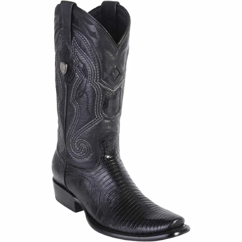 Men's Wild West Teju Lizard Skin Dubai Toe Boots 27907