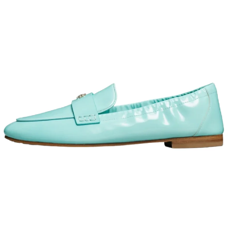 Loafers featured item-Loafers with cushioned soles-Tory Burch Misty Aqua Spongy Ballet Loafer