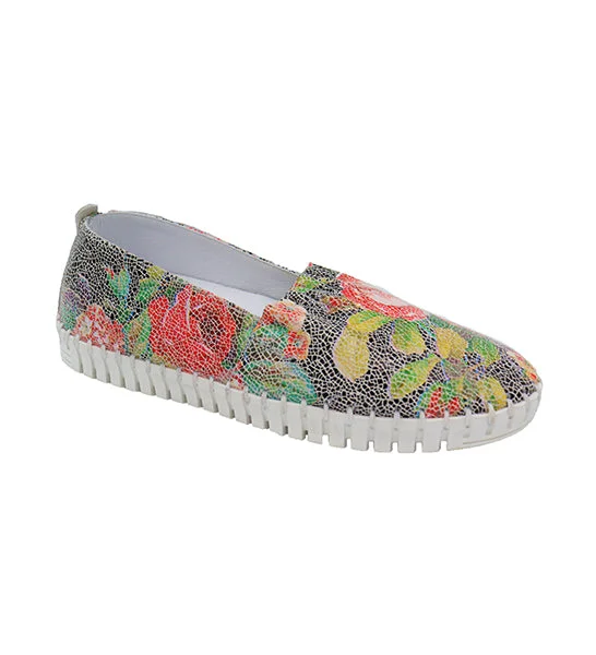 Athletic Shoes adventure-Athletic Shoes for Weekend-Eric Michael YVETTE Floral Sneaker