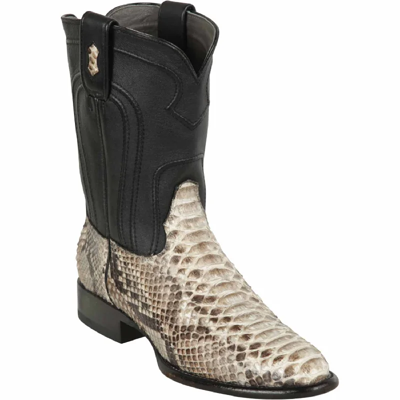 Men's Los Altos Original Python Roper Toe Boots 6957