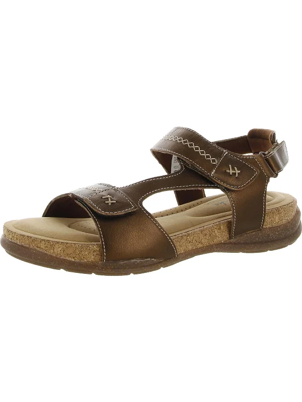 Sandals-for-broken-toeSandals with Cool Style-Roseville Mae Womens Leather Open Toe Sport Sandals