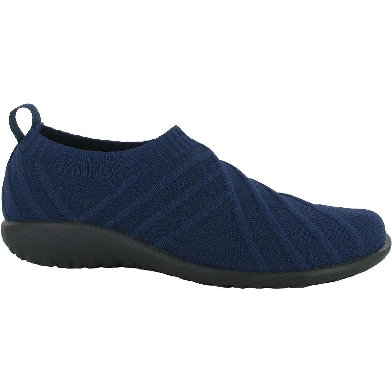 New Age Casual Shoes-Casual shoes with trendy soles-Women's Naot Okahu Navy Knit Fabric