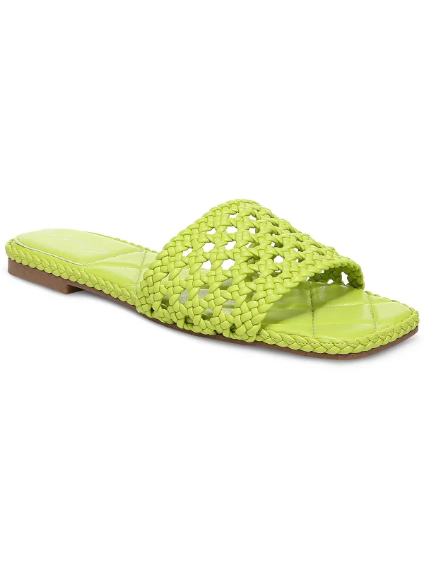 Sandals-for-beach-weddingSandals with Extra Comfort-Akira Womens Woven Flat Slide Sandals