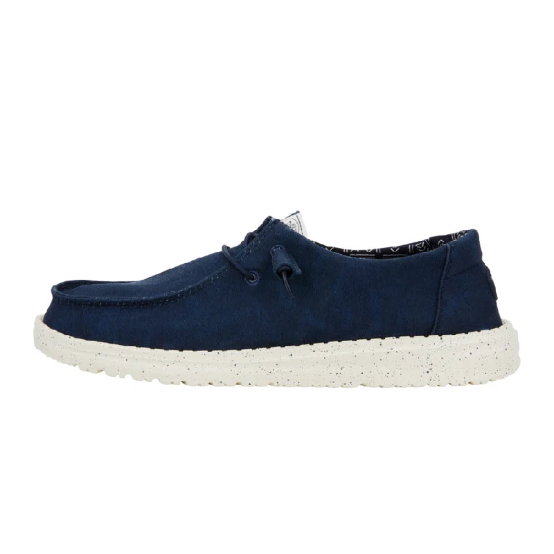 Wendy Stretch Canvas - Navy