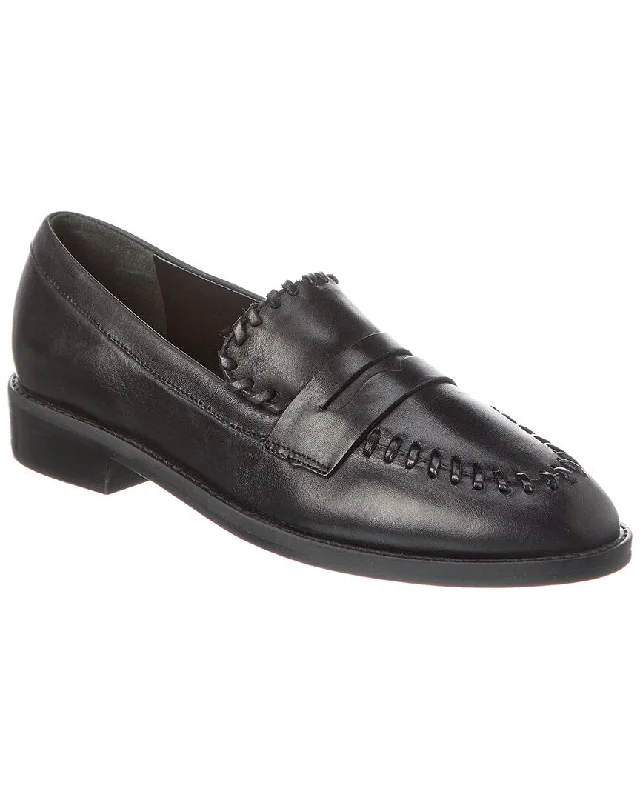 Loafers glossy look-Loafers for fashion-forward-SCHUTZ Lenon Leather Flat