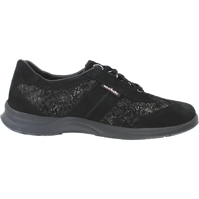 Daytime Casual Shoes-Casual shoes with casual elegance-Women's Mephisto Liria Black Bucksoft Nubuck