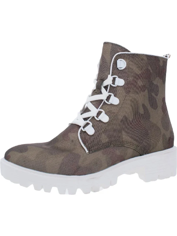 Vintage Ankle Boots-Epic Womens Lace-Up Ankle Combat & Lace-up Boots