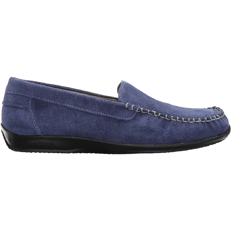 Colorful Casual Shoes-Casual shoes for chill vibes-Women's Arcopedico Alice Navy Suede