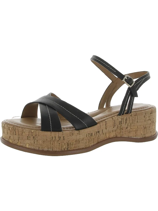 Sandals-for-massage-soleSandals with Non Slip Sole-Rikki Womens Cork Open Toe Platform Sandals