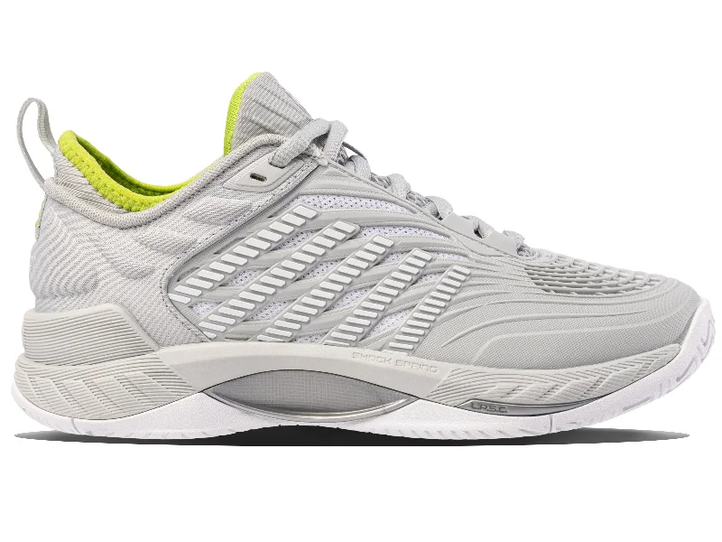 99071-034-M | HYPERCOURT SUPREME 2 | GRAY VIOLET/WHITE/LIME GREEN