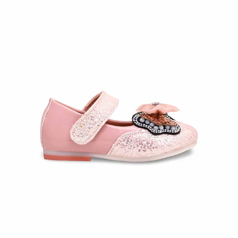 Girls Pink Fancy Pumps KD0906