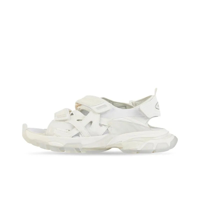 Sandals-for-flat-feetSandals for Rough Paths-Balenciaga Track Sandal 'white'