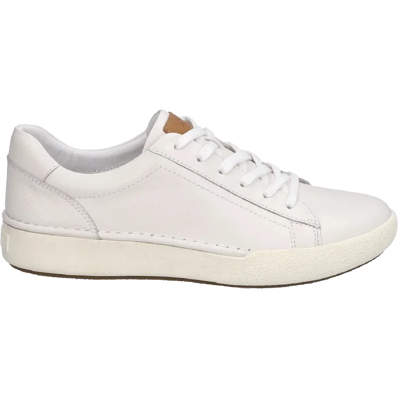 Dynamic Casual Shoes-Casual shoes with casual heels-Women's Josef Seibel Claire 01 White Leather