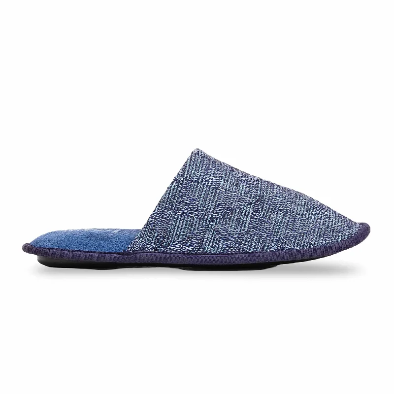 Slippers ocean lover-Slippers for brisk chilling-Blue Warm Slipper WN3041