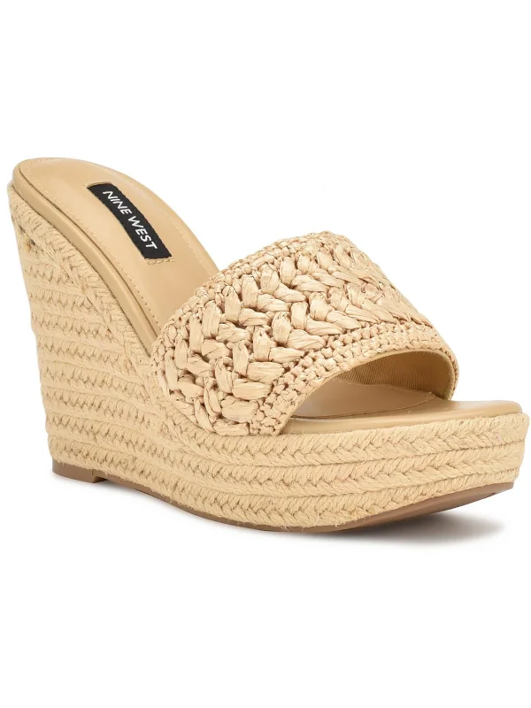 Sandals-for-homeSandals with Enhanced Flexibility-Holand Womens Slip On Open Toe Espadrilles