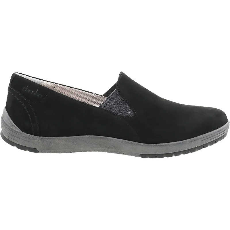 Storyteller Casual Shoes-Casual shoes with soft appeal-Women's Dansko Laraine Black Nubuck