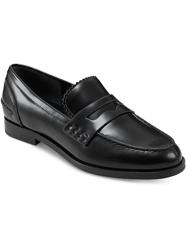 Loafers formal wear-Loafers on sale-MILTON Womens Leather Slip on Loafers