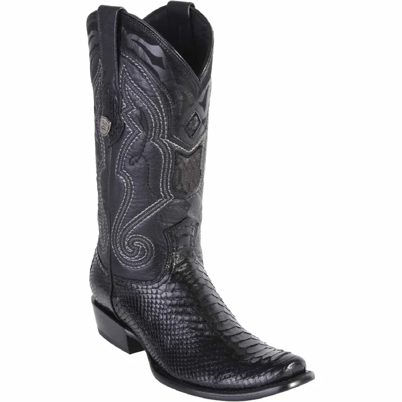 Men's Wild West Python Skin Dubai Toe Boots 27957