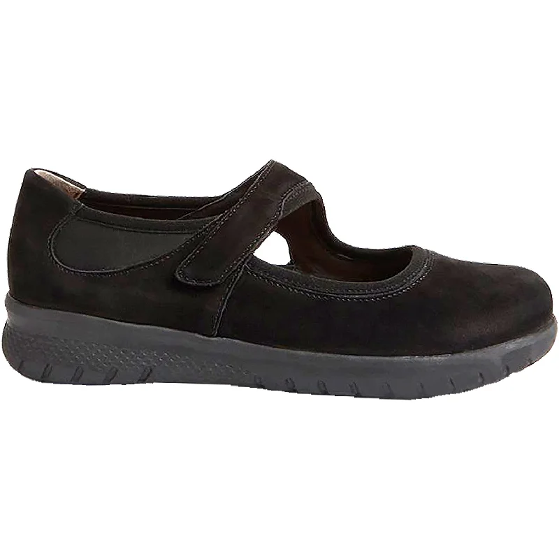 Goal Casual Shoes-Casual shoes with fashion heels-Women's Ziera Silvani Black Nubuck