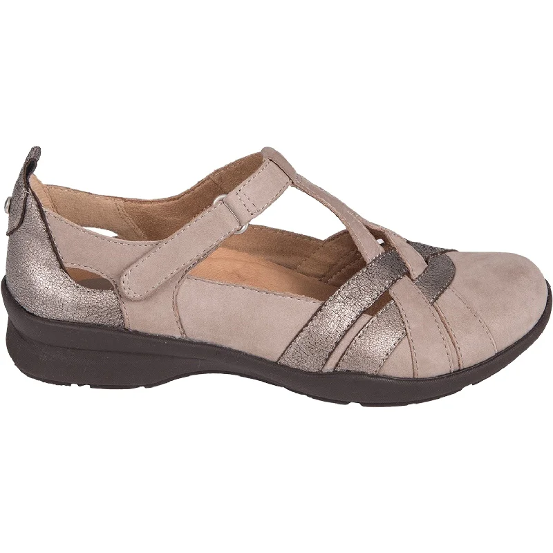 Multi-Use Casual Shoes-Casual shoes with flexible heels-Women's Earth Ocelot Taupe Leather