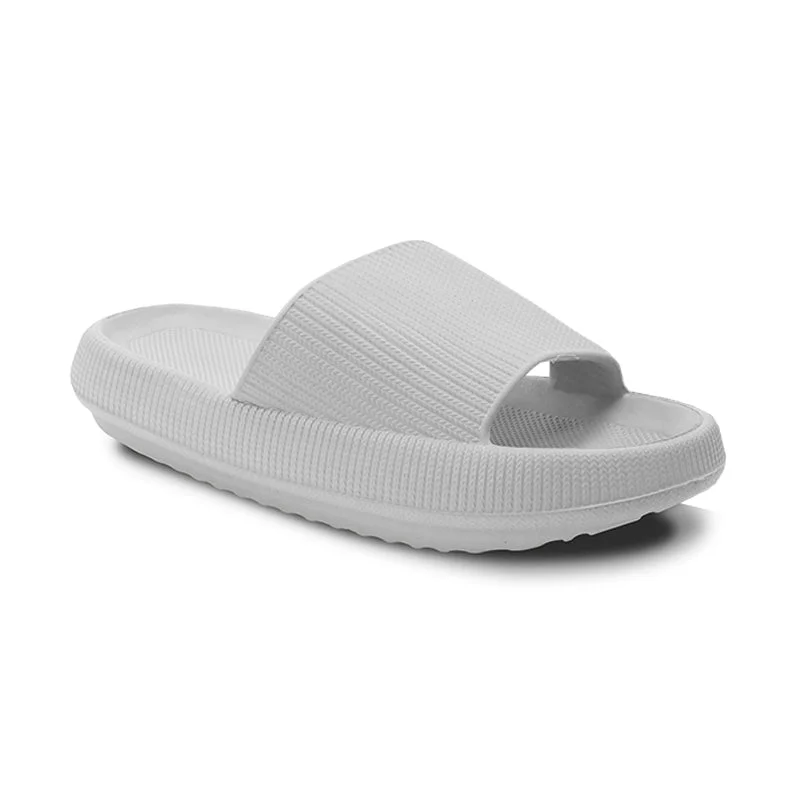 Women's Pillow Slides Grey